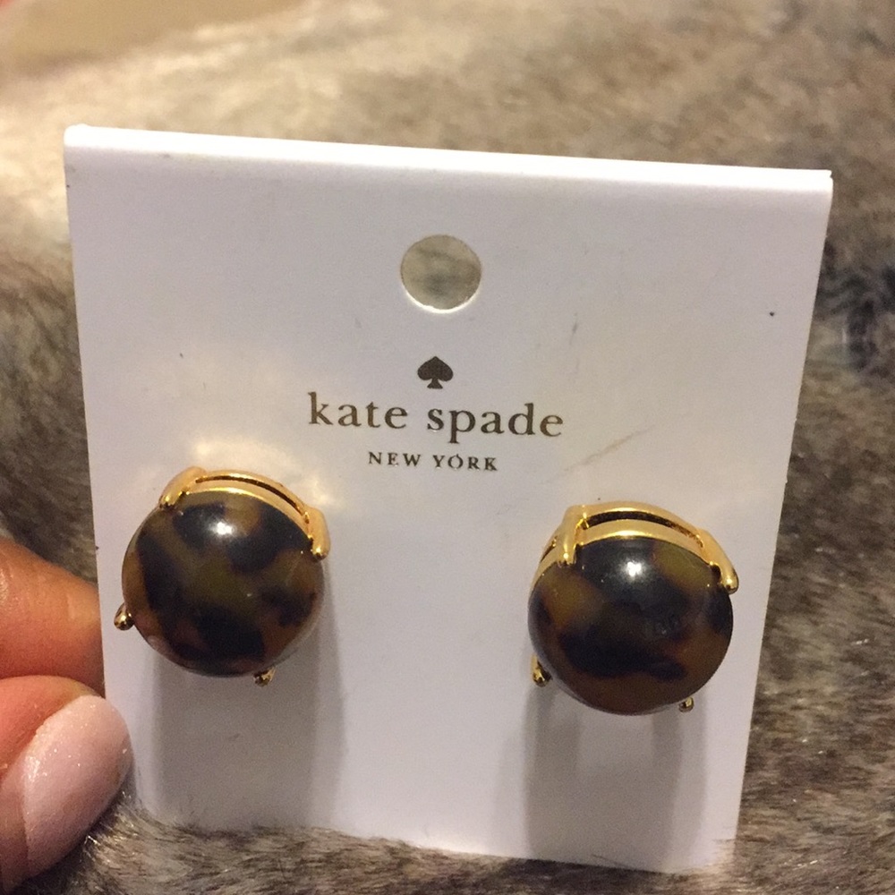 Kate Spade Tortoise Earrings